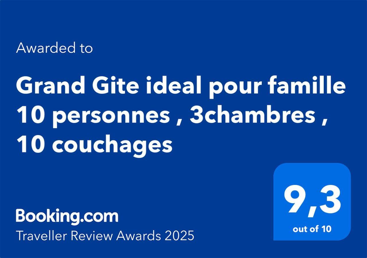 Grand Gite Ideal Pour Famille 10 Personnes Criquiers Exterior foto